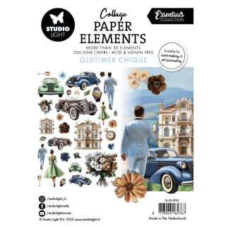 Mini Paper Pad 105x148mm, 34 Bogen Oltimer Chique