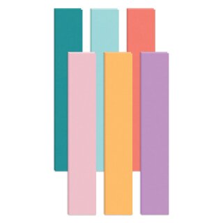 We R Makers • Thermal Cinch Binding Spine, 6 Stück Rainbow