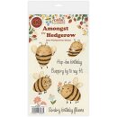 Amongst the Hedgerow A6 Clear Photopolymer Stamps Buzzing A6