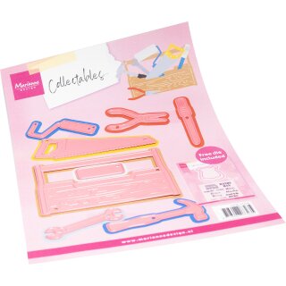 Stanzschablone Tools & Toolbox 8-teile