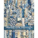 Urban Blue Denim A4 Maxi Mixed Media Book 50 Doppelseiten