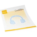 Stanzschablone Kopfhörer 61x59mm