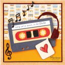 Stanzschablone Kopfhörer 61x59mm