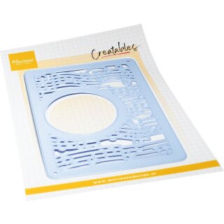 Creatable Musical Frame 95x138mm