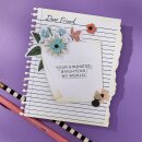 Spellbinders Take Note Press Plates Take Note Registration