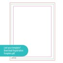 Spellbinders Take Note Press Plates Journal Grid Registration