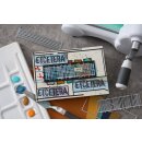 Sizzix Thinlits 5PK Die Set - Tracks By Seth Apter