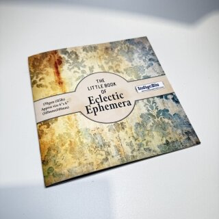 Indigo Blu The Golden Age of Travel 6x6 Inch Ephemera Paper Book