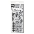 Mixed Media #50 Tim Holtz Stamps/Stencil