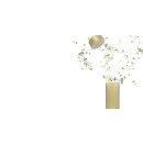 Tischbombe wiederverwendbar, zum gestalten