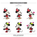 Spellbinders Say Cheese Classic Mouse Etched Dies Steamboat Willie Duo