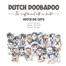 Papierstreuteile Waves at the Sea A7 Dutch Collage Die-Cuts Little Sailors (18pcs)