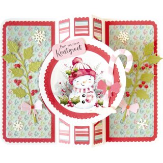 Stanzschablone Candy Canes, Süsswaren