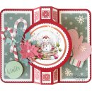 Stanzschablone Candy Canes, Süsswaren