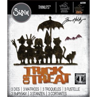 Sizzix • Die Set 3pcs Trick-or-Treat by Tim Holtz