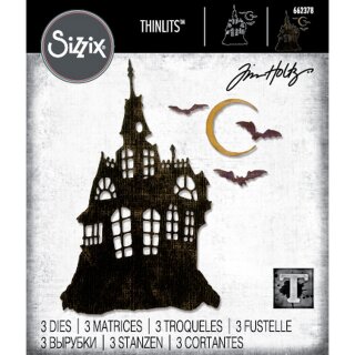 Sizzix • Die Set 3pcs Haunted House by Tim Holtz