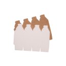 Bausatz Papierlaterne  Schneemann 10 Stück