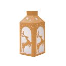 Bausatz Papierlaterne Rentier 10 Stück