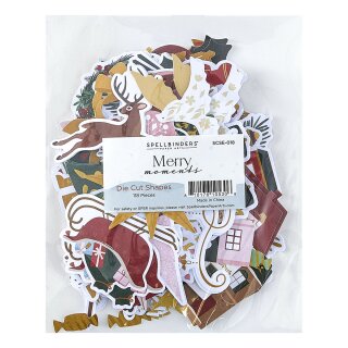 Spellbinders Merry Moments Die Cut Shapes