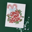 Spellbinders Candy Cane Season Etched Dies