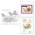 Spellbinders House-Mouse Tree-Mendous Christmas Cling Rubber Stamp Set Trick or Treat!