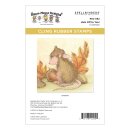 Spellbinders House-Mouse Tree-Mendous Christmas Cling Rubber Stamp Set Hats Off to You! (RSC-062)