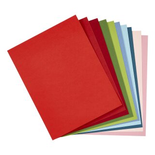 Spellbinders Christmas Assortment 8.5x11 Inch ColorWheel Cardstock  (10 Sheets)
