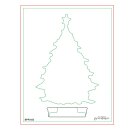 Spellbinders Wonderland BetterPress Plates Twinkle Bright Tree Registration