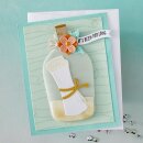 Spellbinders Summer By The Shore Etched Dies Message in a Bottle