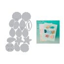 Spellbinders Summer By The Shore Etched Dies...
