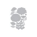 Spellbinders Seaside Blooms Etched Dies Layered Hydrangea
