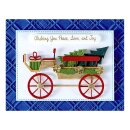 Spellbinders Country Christmas Press Plate & Die Banner & Sentiments