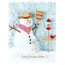 Spellbinders Country Christmas Etched Dies Country Snowman
