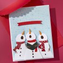 Spellbinders Wonderland Etched Dies  The Snow Notes