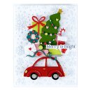 Spellbinders Wonderland Etched Dies Yuletide Ride