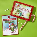 Spellbinders North Pole Friends Etched Dies Santas Elves (S4-1472)