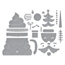 Spellbinders Wonderland Etched Dies Cocoa Wonderland...