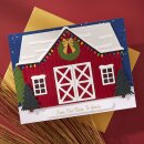 Spellbinders Country Christmas Etched Dies Country Christmas Barn