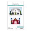 Spellbinders Country Christmas Etched Dies Country Christmas Barn