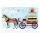 Spellbinders Country Christmas Etched Dies Christmas Horse-Drawn Wagon