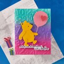 SpellbindersSay Cheese Classic Pooh Birthday 3D Embossing Folder Numbers