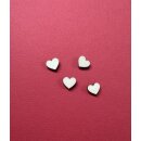 Holzstreuteile aus Pappelsperrholz Herzen 15mm zu 15...