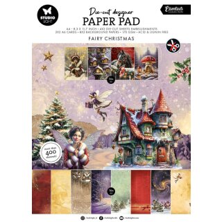 Fairy Christmas Essentials Die-cut Paper Pad