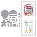 Spellbinders Candy Christmas Etched Dies Gingerbread Delivery