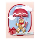 Spellbinders Candy Christmas Etched Dies Gingerbread Delivery