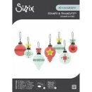 Sizzix Clear Stamps Set 19PK W/11PK Framelits - Baubles By 49 And Market
