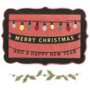 Sizzix Thinlits Die by 49 and Market Snap and Swap Merry Christmas