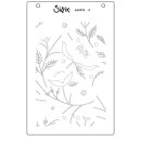 Sizzix Layered Stencils by Catherine Pooler A6 Happy Garden