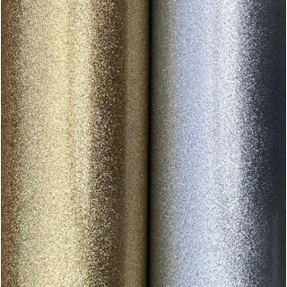 Vinylfolie Ultra-Glitter 1 Meter Gold