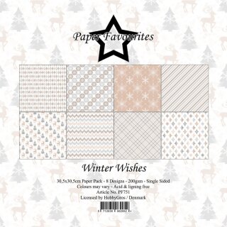 30,5x30,5 cm Winter Wishes Paper Pad